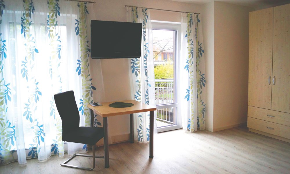 Bild Schlafzimmer Intensivpflege arum in Otterfing